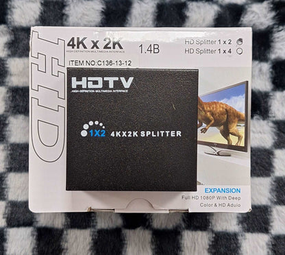 1x2 HDMI Splitter