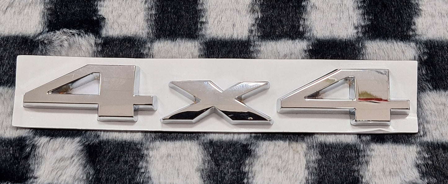 4x4 Replacement Badge