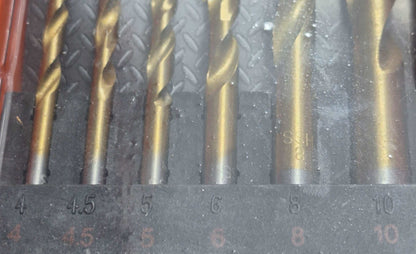 15pcs HSS Drill Bit Set