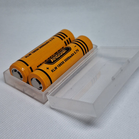 Andowl KLW18650 3000mah 3.7v Lithium Batteries - 2pcs