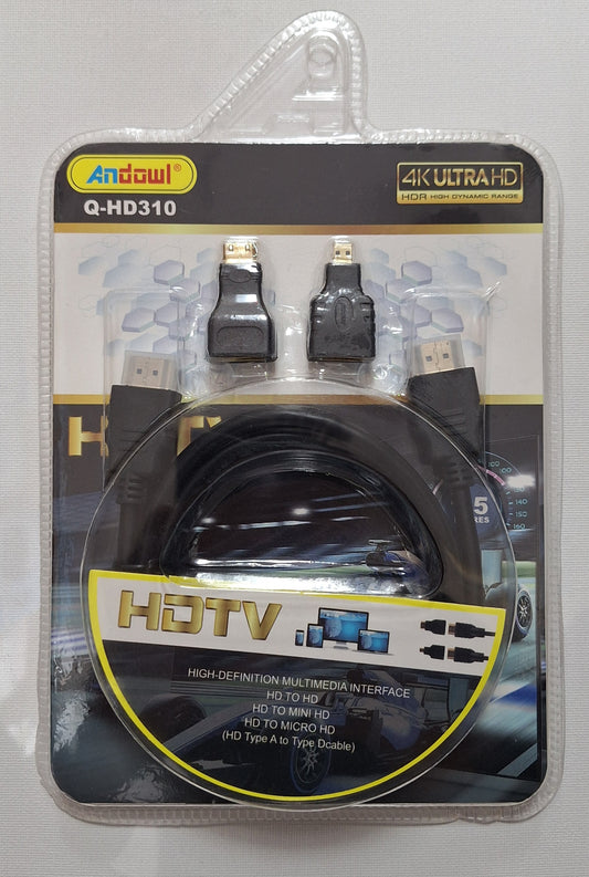 High-Speed 1.5m HDMI Cable – Superior Audio and Video Quality