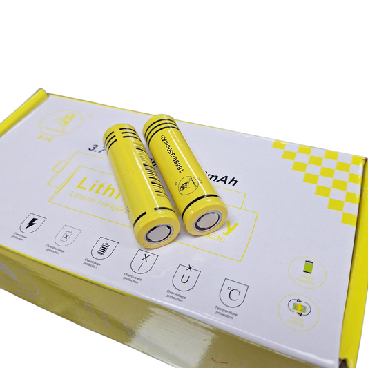 3.7V-4.2V 18650 3500mah Rechargable Lithium Battery