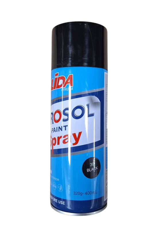 39 Black Spray Paint - 400ml