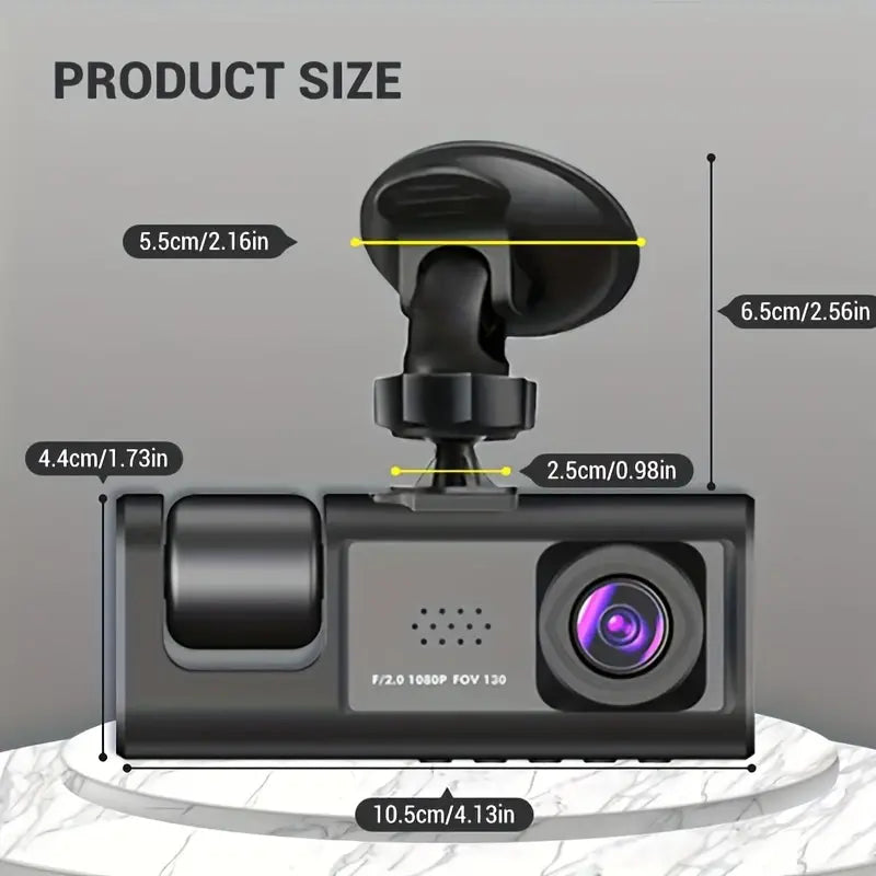 ##DEMO## 2 Channel 1080p Vehicle Dash Cam