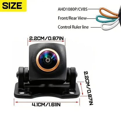 170° Fish-Eye Lens Universal AHD 1080P/CCD Car Camera