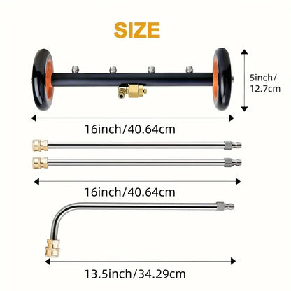 High-Pressure Washer Underbody Cleaning Kit