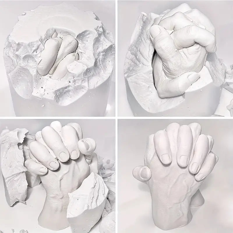 DIY 3D Hand Casting Kit for Couples