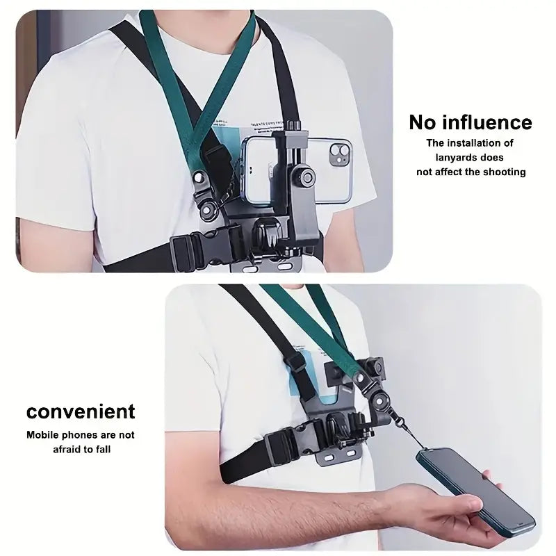 Chest Mount Camera and Mobile Phone Strap