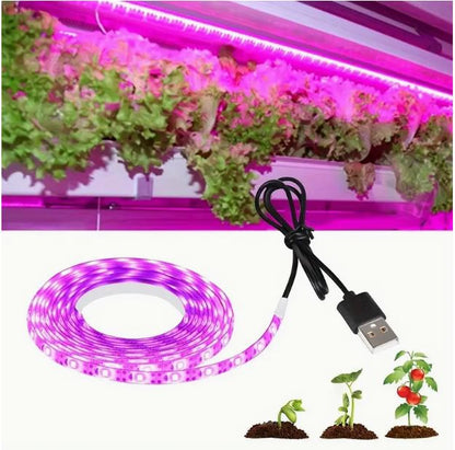 2M USB Plant Growth Light Strip, Full Spectrum