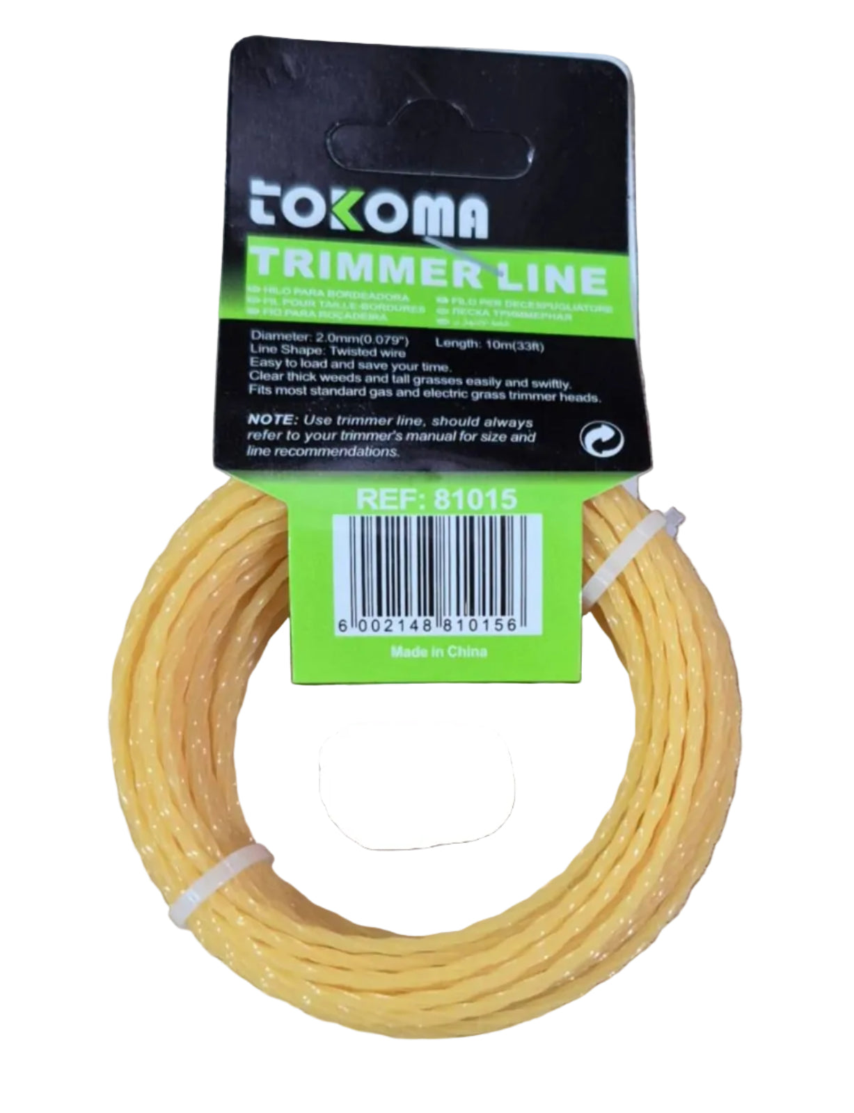 Tokoma High Quality 10M Trimmer Line - Little Tokyo SA