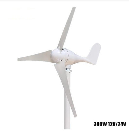 300W 3 Blades 12V Wind Turbine with Charge Controller