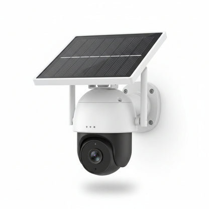 Aerbes AB-JK69-W WiFi 3MP Dual-Light Solar Camera, PIR, 2-Way Audio, 8000mAh Battery V380 Pro