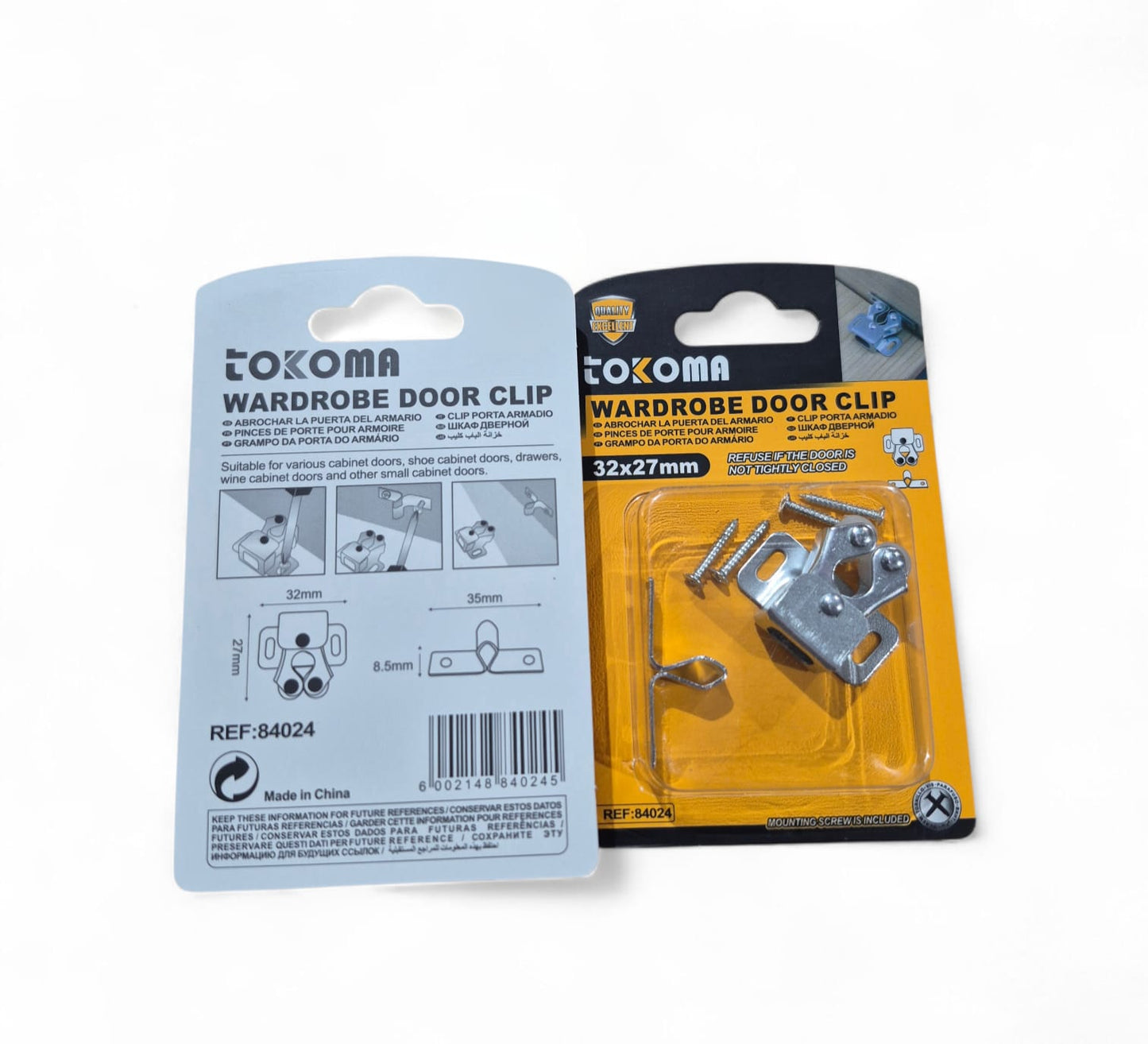 High Quality Tokoma Wardrobe Door Clip - Little Tokyo SA