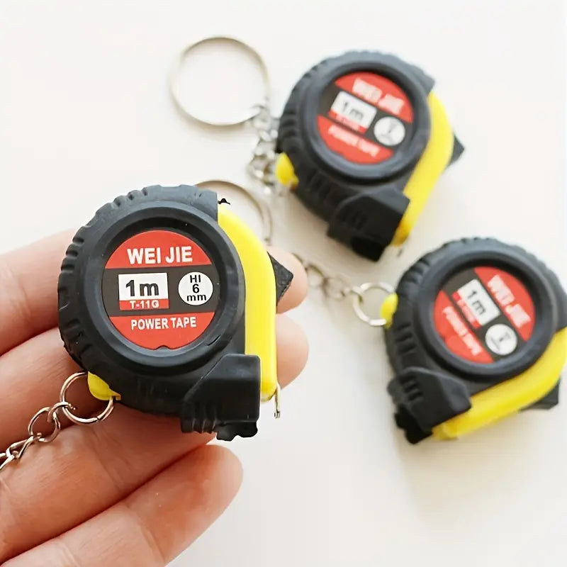 Precision Miniature Tape Measure Keychain