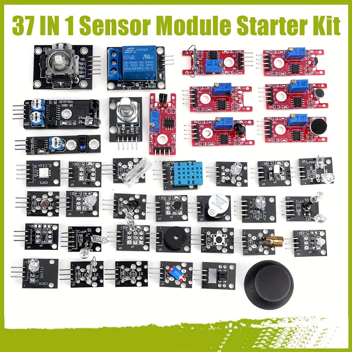 Stm32 Learning Kit 37pcs Sensor Kit, 45-in-1 Sensor Module, Electronic Module 51/STM32 ...