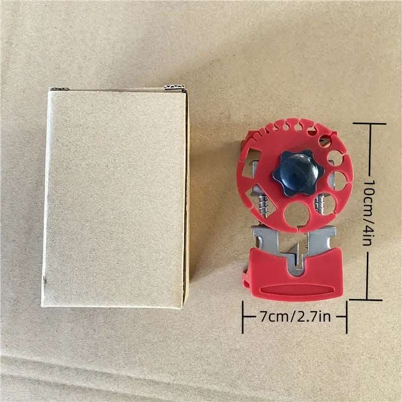 ##DEMO## Portable Manual Wire Stripper with Adjustable Knob for Electrician's