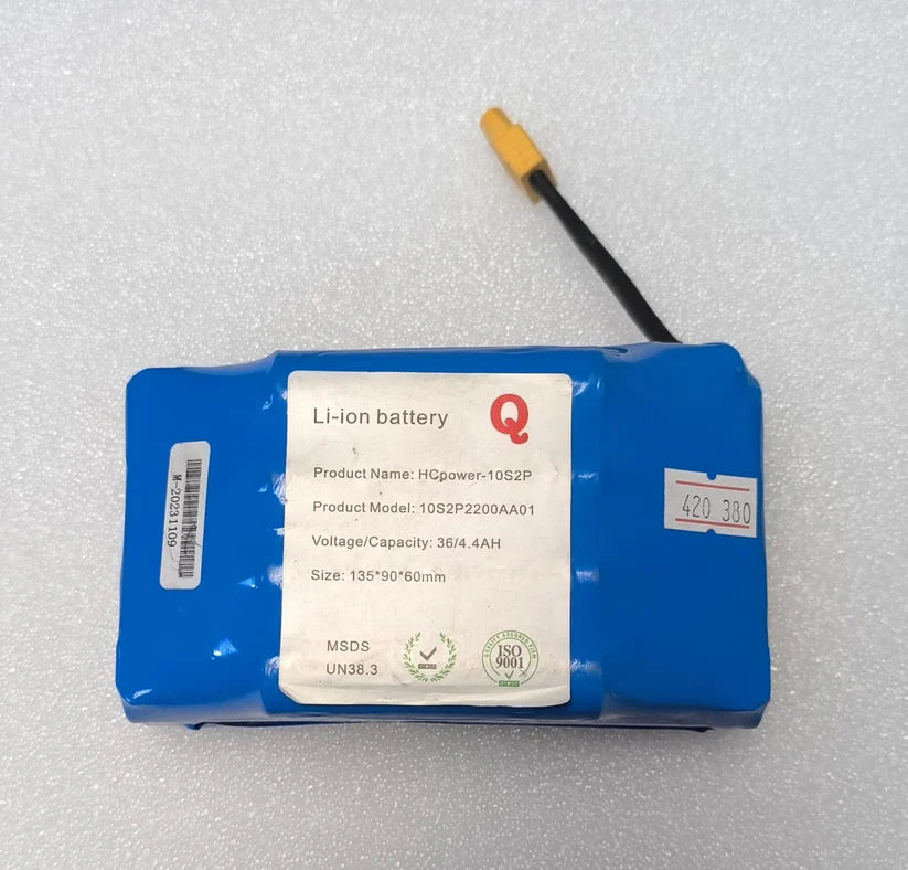 4400Mah 36v Lithium Ion Rechargeable Battery for Electric Hoverboards and Scooters