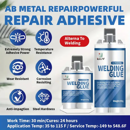Universal Powerful AB glue for metal and glass plastic bonding