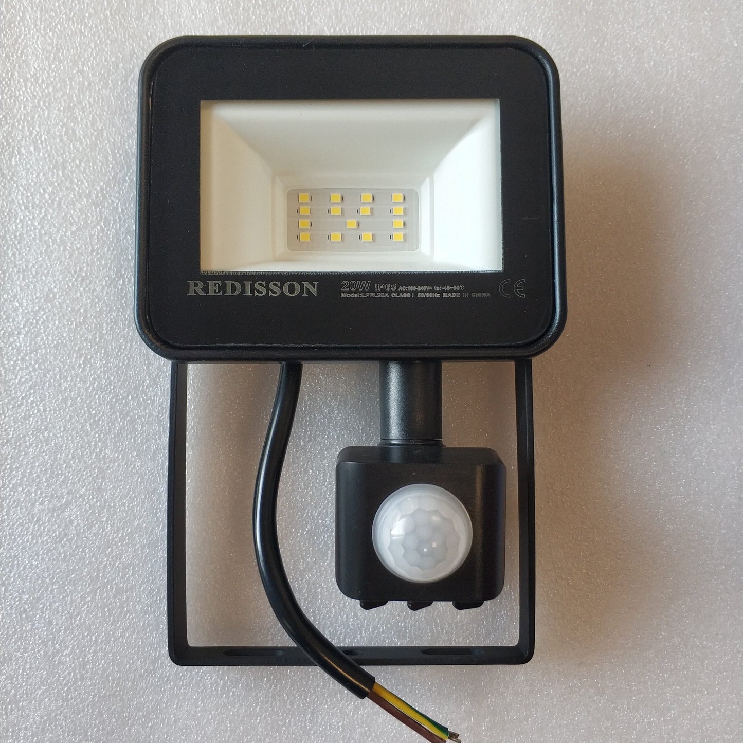 Redisson 20Watt Motion Sensing 220v AC Outdoor LED Flood Light - Electromann SA
