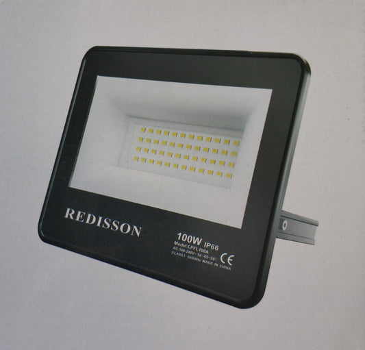 Redisson 100Watt 220v AC Outdoor LED Flood Light - Bright and Energy-Efficient Lighting Solution - Electromann SA