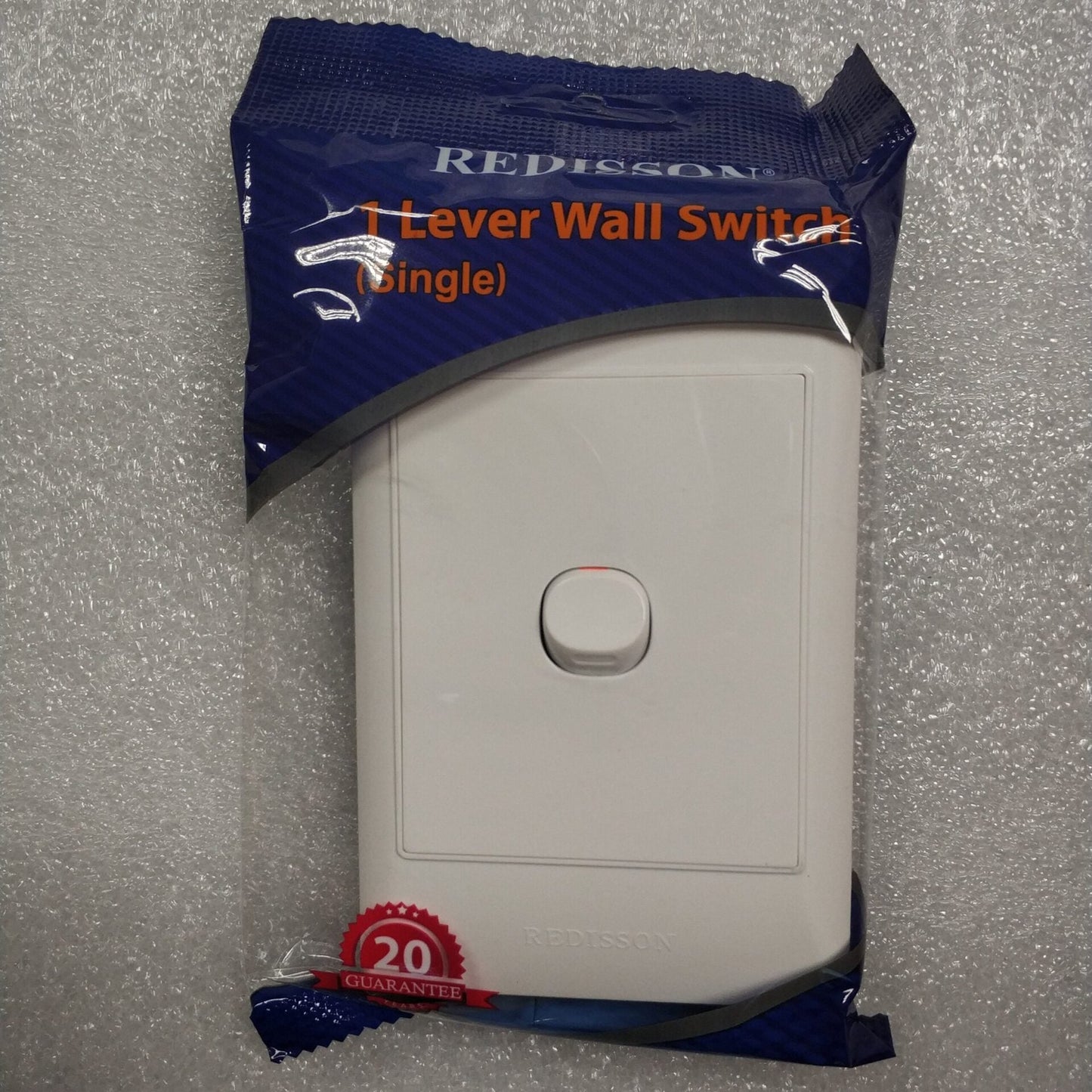 REDISSON 1 Lever 1 way Wall Switch - A101 - Electromann SA