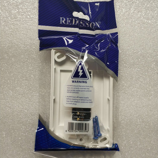 REDISSON 3 Lever 1 way Wall Switch - A103: High-Quality and Durable Lighting Control Switch - Electromann SA