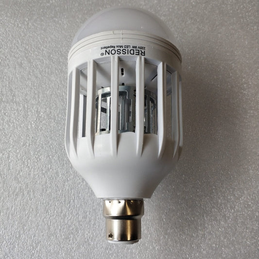 Redisson 9 watt B22 Mosquito Terminator Led lamp - Effective Mosquito Control Solution - Electromann SA