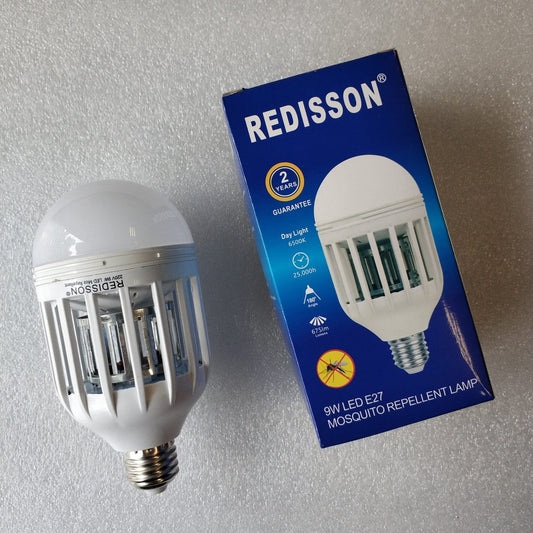 Redisson 9 watt E27 Mosquito Terminator Led lamp - Electromann SA