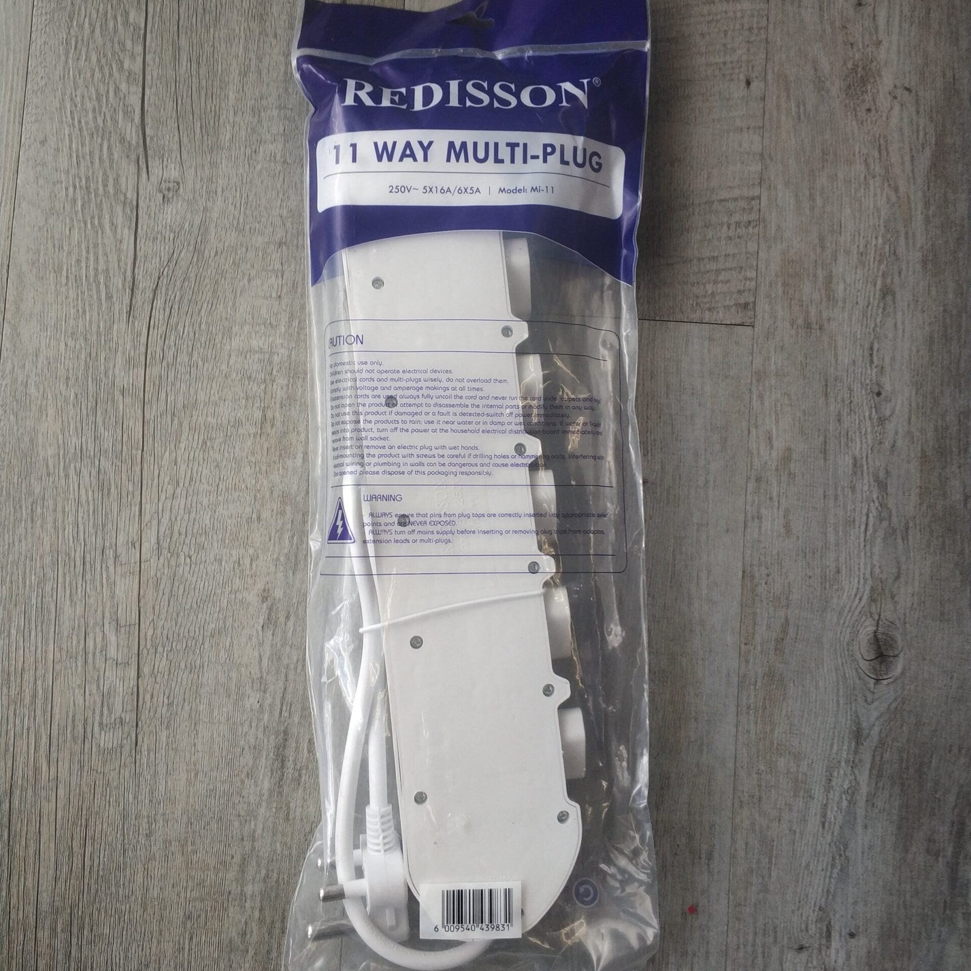 REDISSON 11 Way 5x16Amp 6x5Amp 220v Multi-Plug - Electromann SA