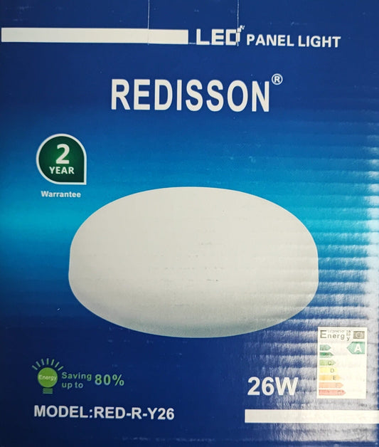 REDISSON 26W Round LED Light Panel - Electromann SA