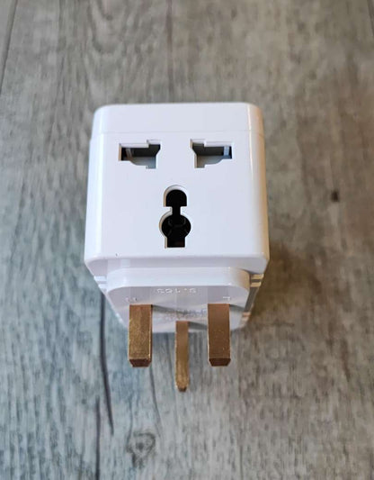 Universal 13Amp 4Way Travel Adaptor - Charge Multiple Devices on the Go - Electromann SA