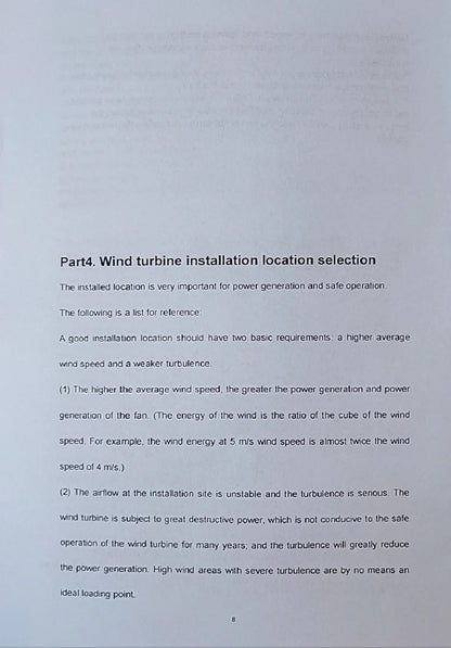 400W 3 Blades 24V Wind Turbine with Charge Controller