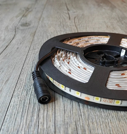 12v DC 5m 300 x 5050Led Chip Soft Cool White Weatherproof LED Light Strip Roll