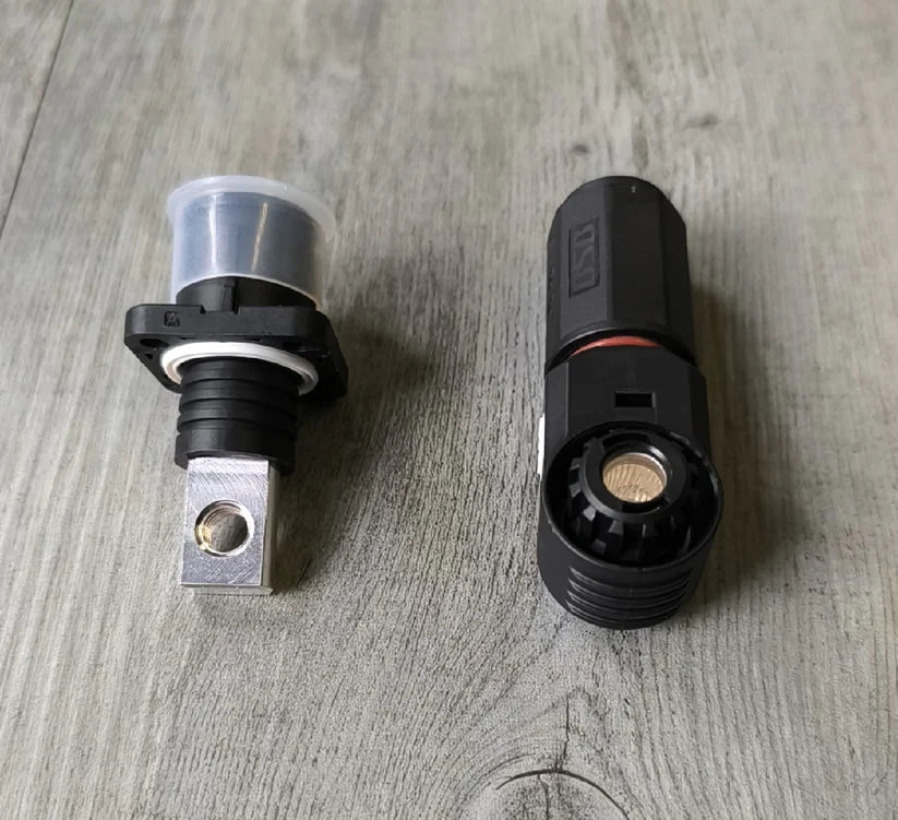 35mm DC Battery Cable Connector Kit