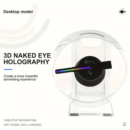 1pc Holographic 3D Advertising Projector For Shops