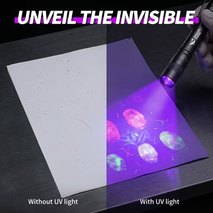3 Mode Smiling Shark UV Flashlight