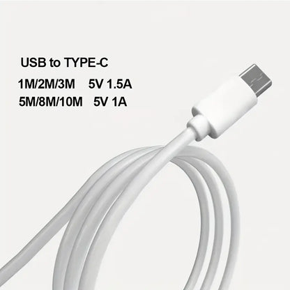 5meter TYPE-C Extended Mobile Phone or Device Charging Cable