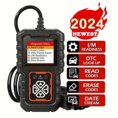 Car OBD2 Code Diagnostic Scanner Reader and Erase Engine Fault Codes