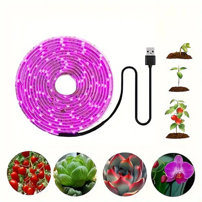 1pc FlexiGrow 4.88meter USB Powered LED Grow Light Strip