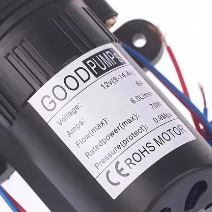 High-Pressure 100W DC12V Self-Priming Pump