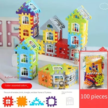 100pcs Large DIY Building Blocks for Playhouses - Little Tokyo SA