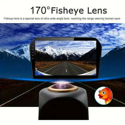 170° Fish-Eye Lens Universal AHD 1080P/CCD Car Camera