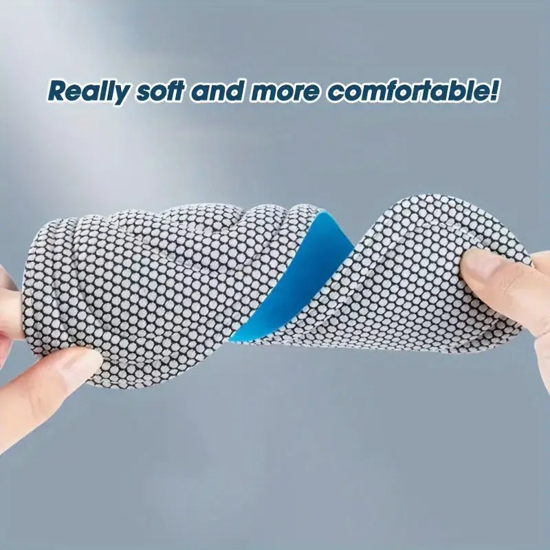 1 Pair Ultra-Comfort 5D Memory Foam Orthopedic Insoles for Men and Women