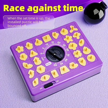 Timing Puzzle Winning Fingers Shape Toy Puzzle Game