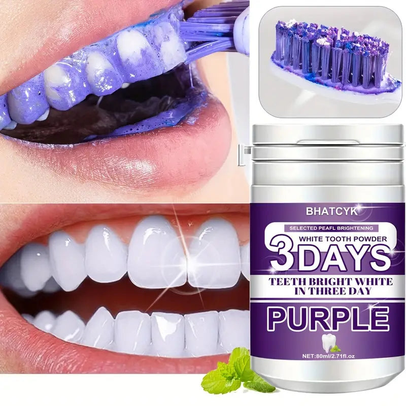 Premium Purple Teeth Whitening Powder