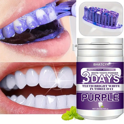 Premium Purple Teeth Whitening Powder