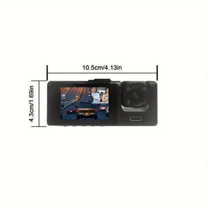 Baideluo HD 1080P Dual Camera Car Camera With IR Night Vision