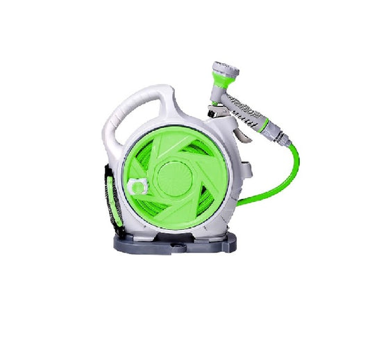 Rocky Mountain Mini Portable Hose Reel 15M With 7 Power Spray Settings