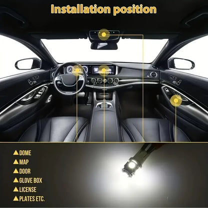 42pcs Universal Car LED Bulb Set