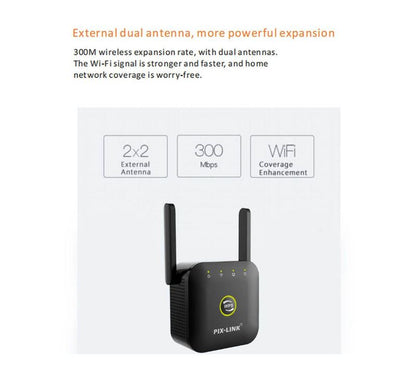 Pix-Link 2.4ghz Wifi Repeater